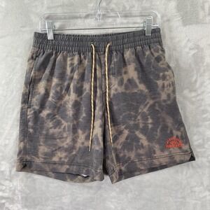 Howler Brothers Shorts men's 30 Elastic Waist Camo Chino 7" Inseam Outdoor Bros